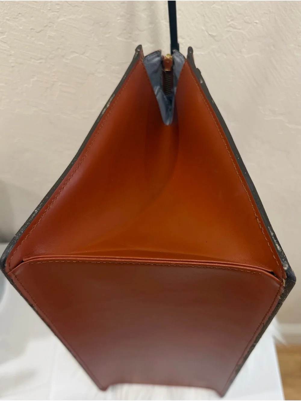 Louis Vuitton Riviera Epi leather brown briefcase